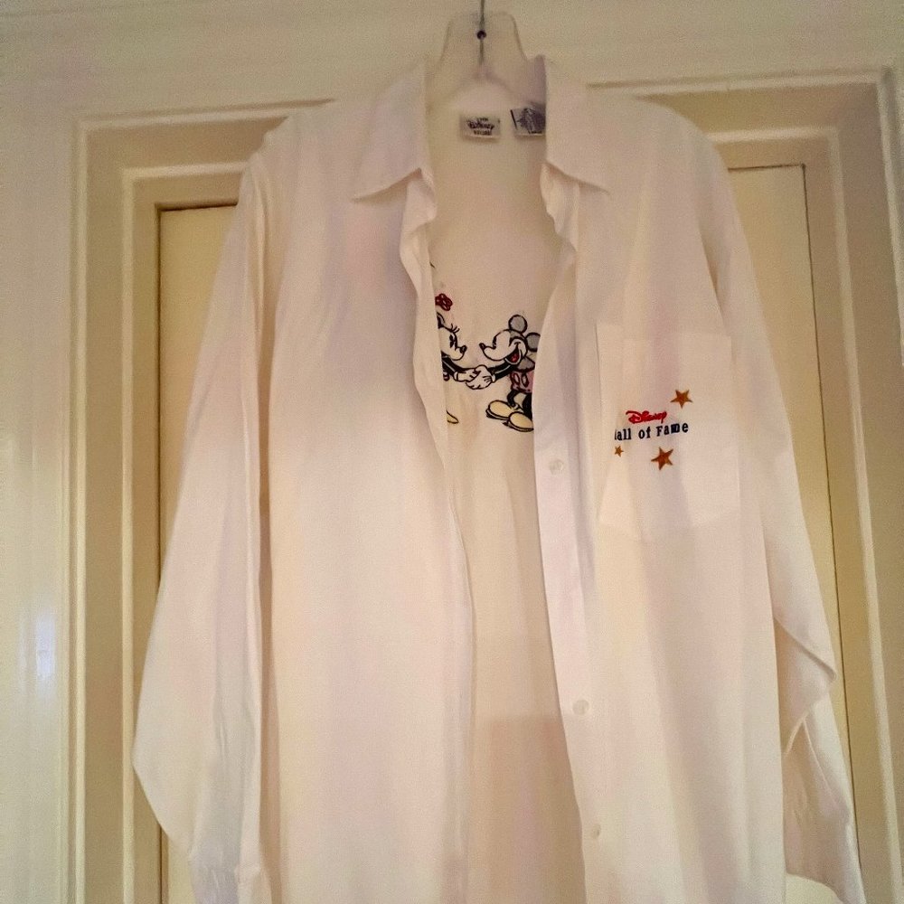 Disney Embroidered White Shirt - Picture 3 of 5